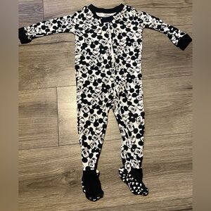 Disney Mickey Mouse Footsie/pajamas